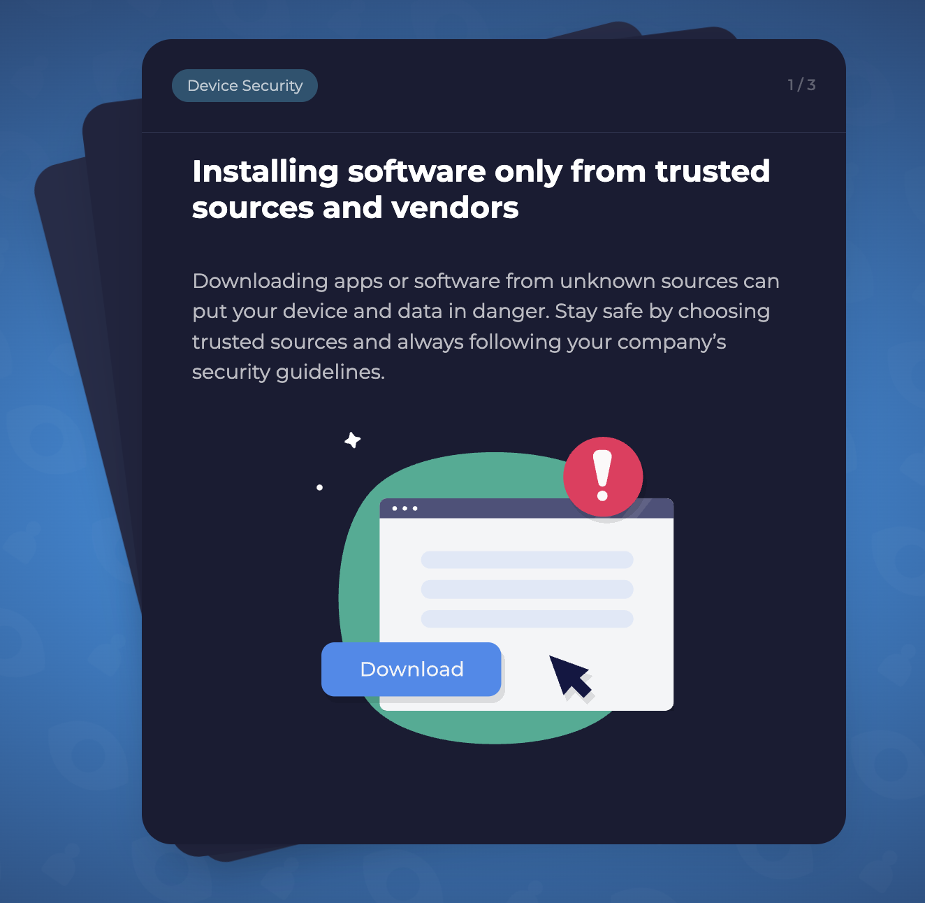 Hoxhunt device security training
